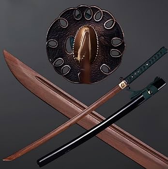 日本刀　模造刀　和道一文字　木製刀　硬木製　居合練習　合金装具　刀剣拵　武道具 Amazon.co.jp: 海賊刀 日本刀 模造刀 武士刀 木製 木 コスプレ